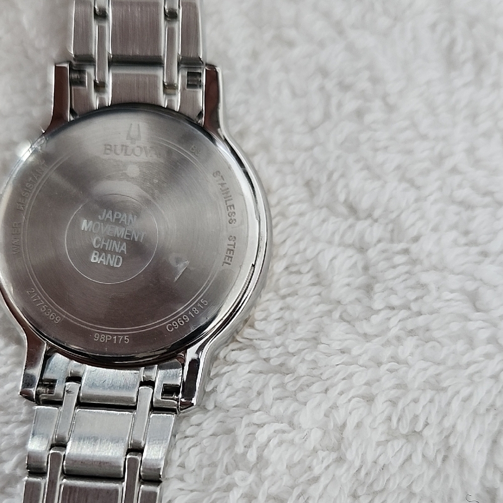 BULOVA Ladies Classic Collection Diamond Two Tone Watch - 98P175 - Picture 10 of 14